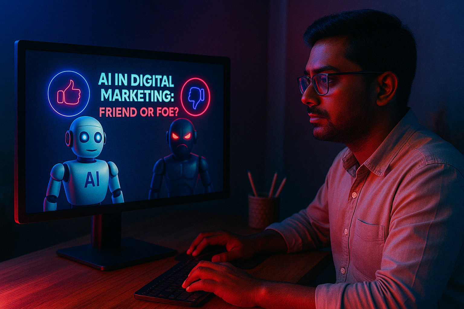 Read more about the article AI in Digital Marketing: Friend or Foe?